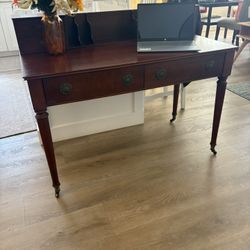 Bombay Company, Cherry Desk With Top Organizer