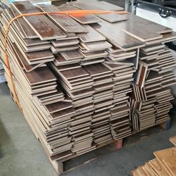 Laminated Hard Wood Flooring-Bold Bourbon-Used