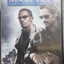 Miami Vice Movie DVD Show Jamie Foxx Colin Farrell Unrated Director's Cut