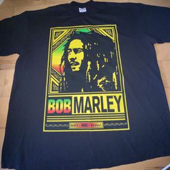 CLASSIC BOB MARLEY-ROOTS, ROCK,REGGAE  T-SHIRT/SIZE:3XL PRO CLUB HEAVY WEIGHT(OPENED/UNUSED/BRAND NEW CONDITION)