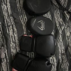 boxing gloves and mits