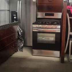 Refrigerator And Stove