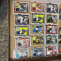 2025 Donruss Threads 18 Card Lot 