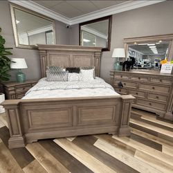 4 Pc King Bedroom Set 