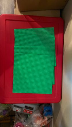 4 Lego Base Plates