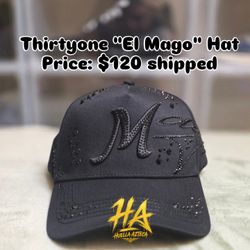 Thirty One Hats - 31 Hats x El Mago - "Total Black" - Only Hat - Final Edition