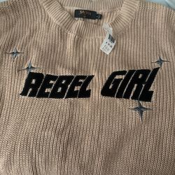 Rebel Girl Sweater Top
