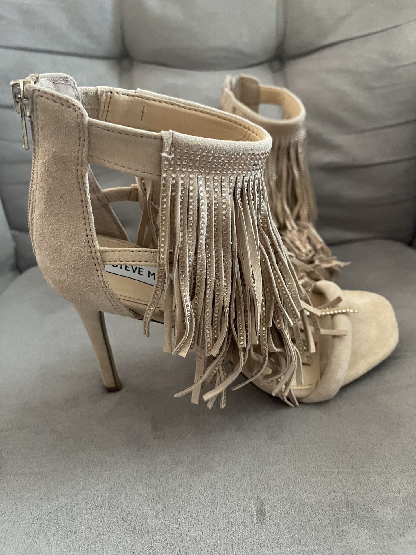 Steve Madden Fringed High Heels