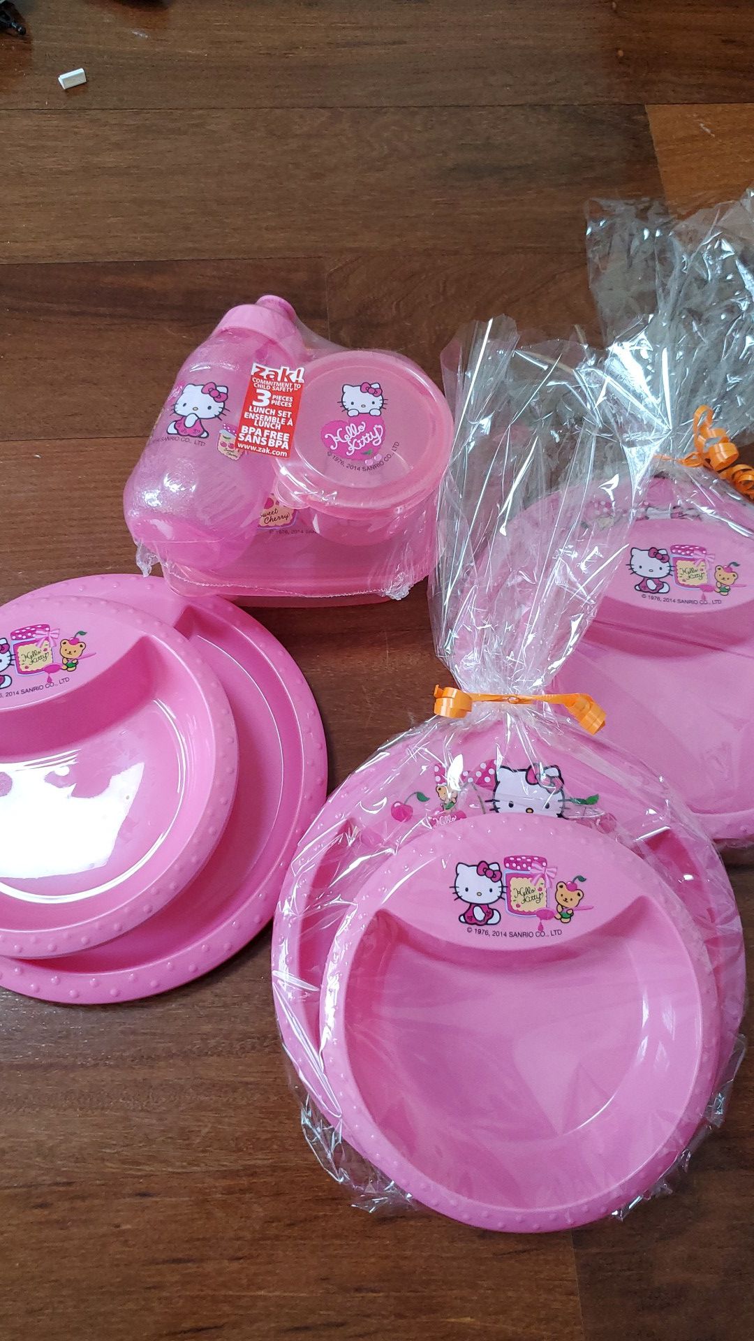 Hello Kitty lovers kids feeding sets