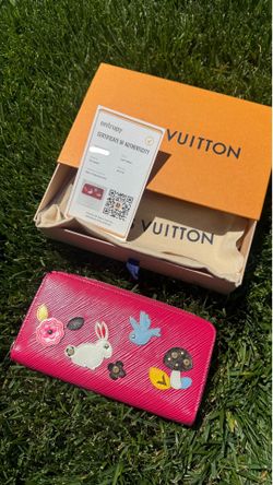 Louis Vuitton Epi Leather Animal Motif Continental wallet