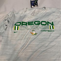 Nike  Dri-fit T-shirt College Team  Oregon Ducks(light Grey)