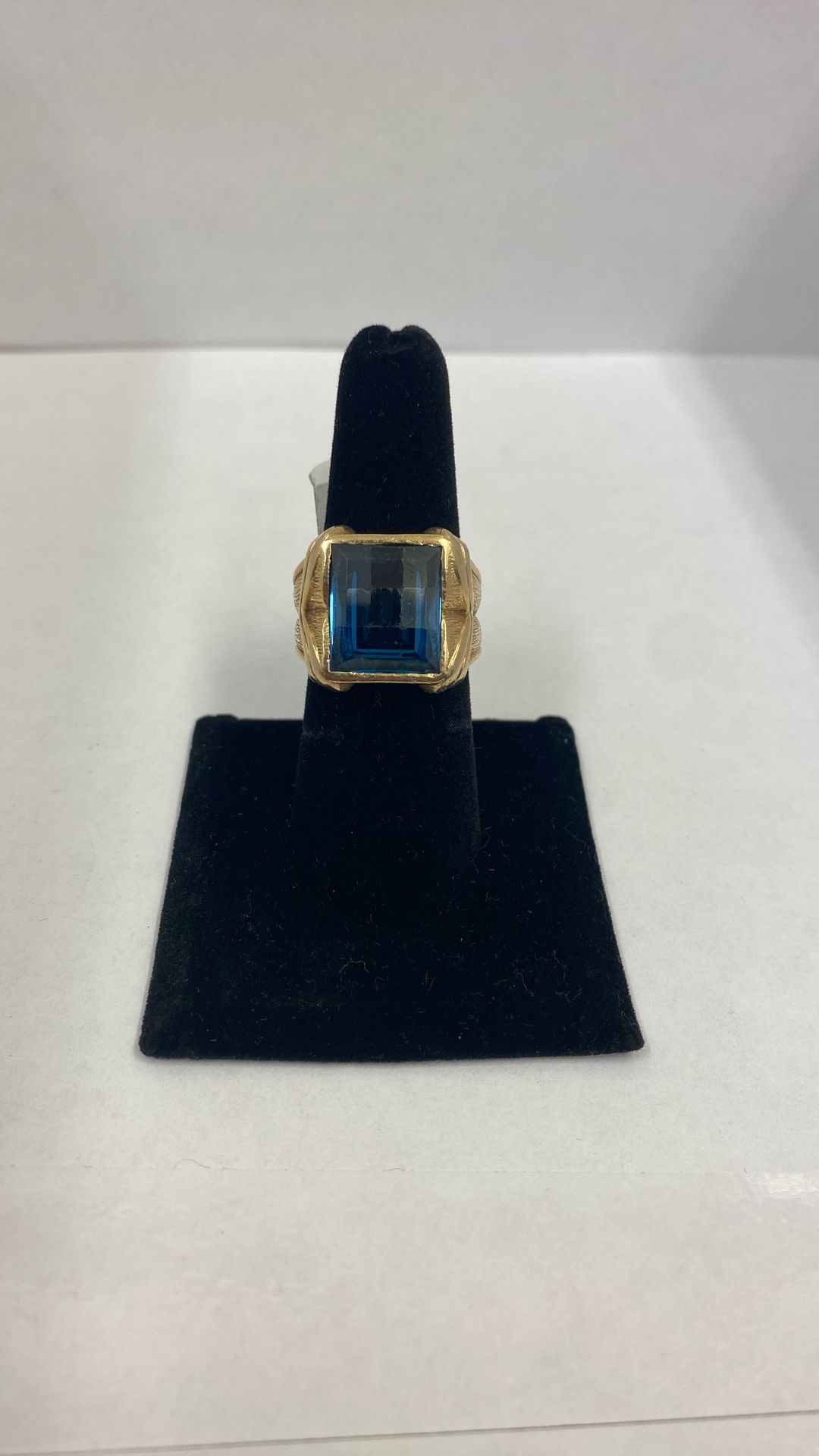 Blue Birthstone Ring
