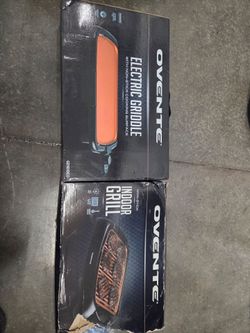 OVENTE Electric Griddle & Indoor Grill