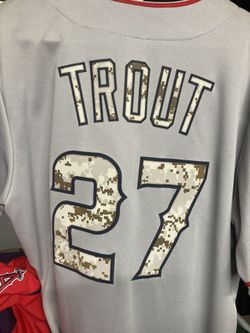 Trout Military Jersey