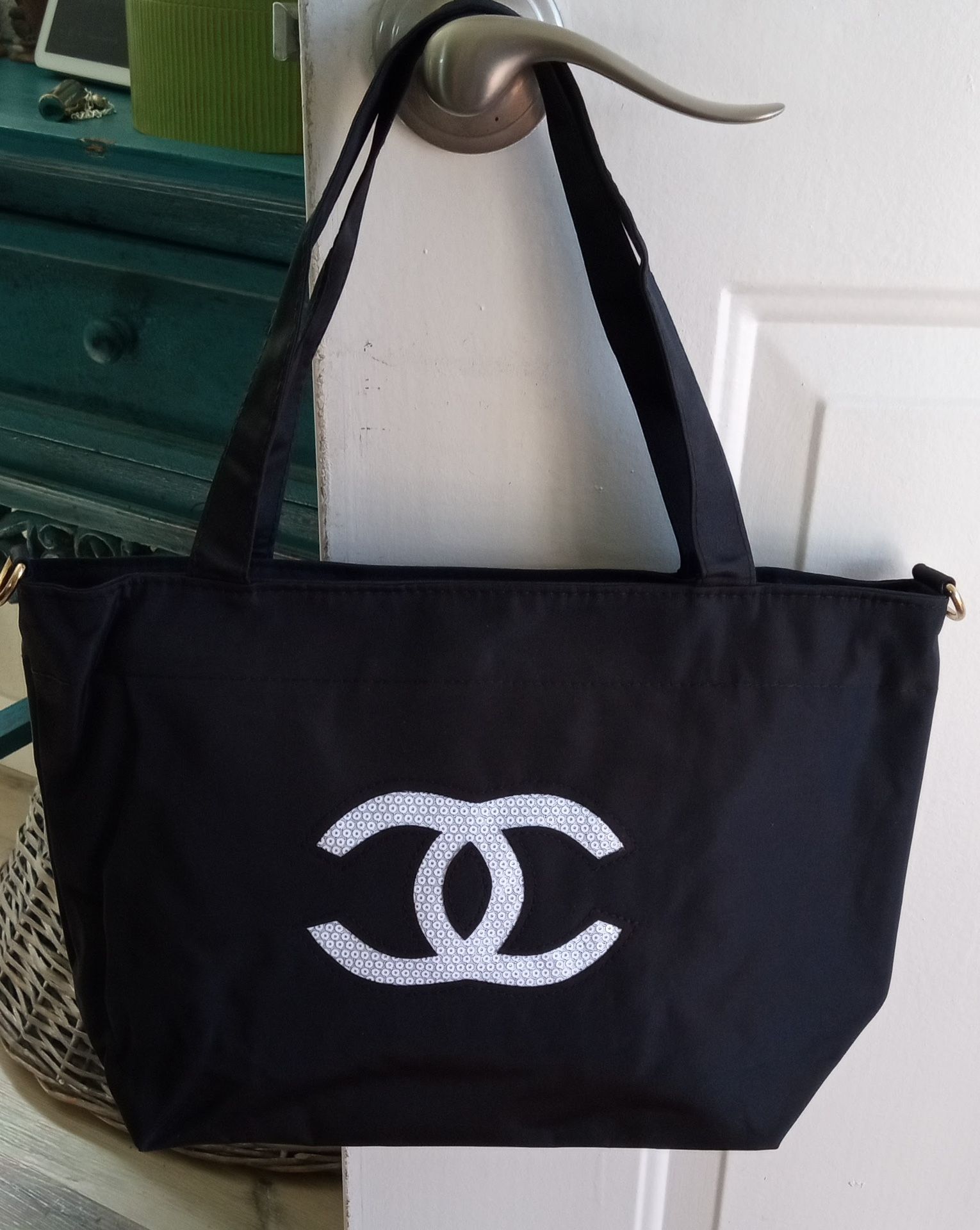 Chanel Nylon Sequin VIP Tote, NIP