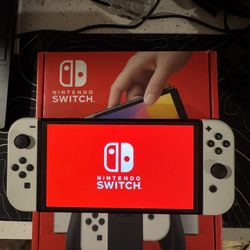 Nintendo Switch OLED - Like New! Complete Box + All Accessories