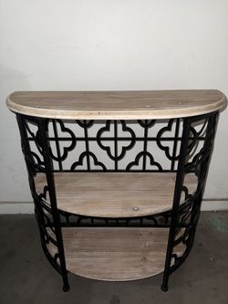 Console Table Shelf Stand
