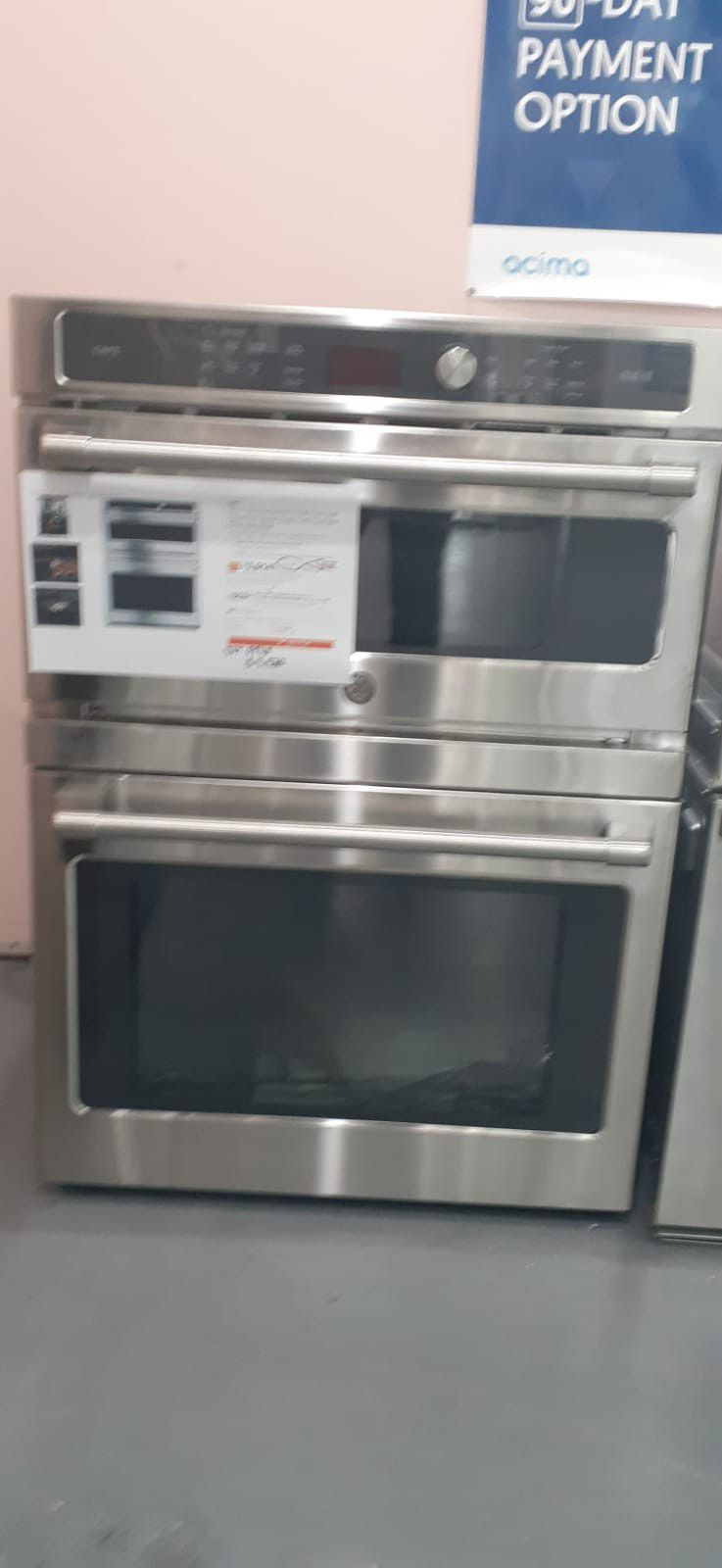 Microwave Oven Combo Stainless Steel GE Cafe