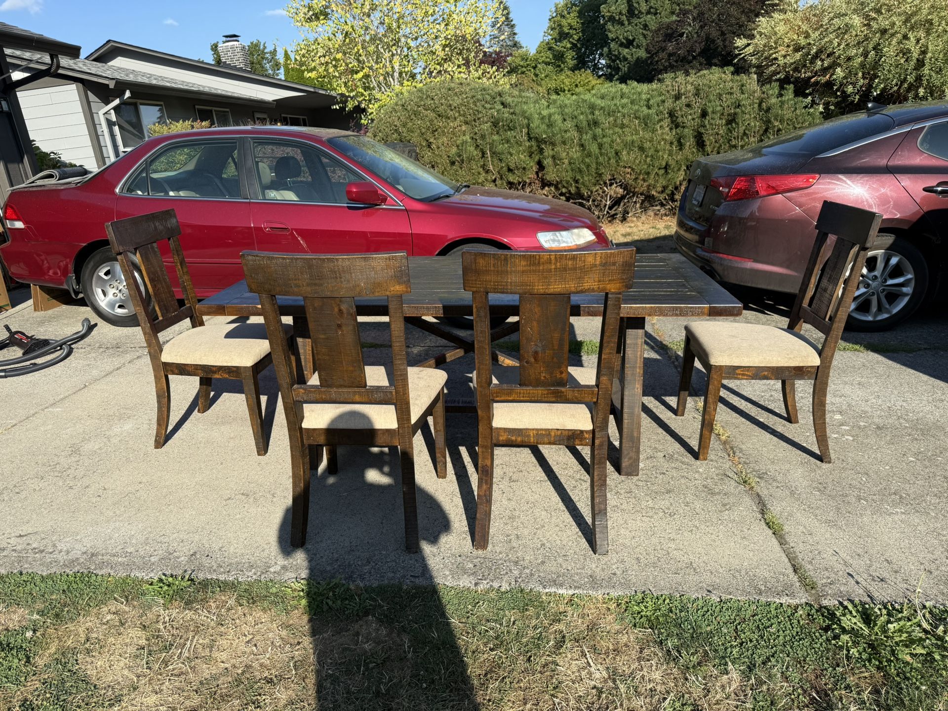 Table and Chairs