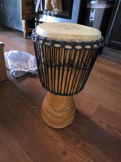 Djembe (Torn Skin, Needs Replacement)