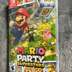Mario Party Superstars for Nintendo Switch Game - New Not Opened Sealed 