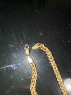 14k Gold Jaxxon Cuban Link 18 m