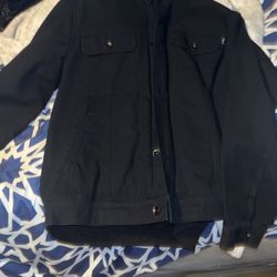 Black Vans Jean Jacket Size M In Mens 