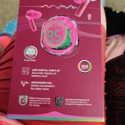 Pink Earbuds