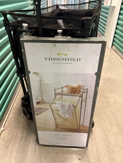 Threshold Metal Hamper New in Box