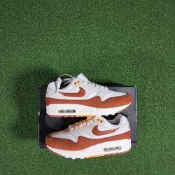 Nike Airmax 1 Rugged Orange Size 8W Or 6.5Y