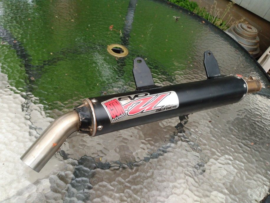 Big Red Honda Exhaust