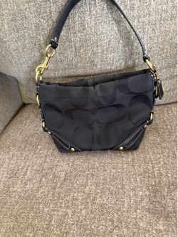 Coach small Carly bag in black
