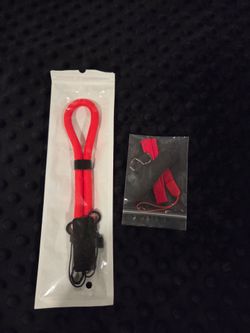 Phone lanyard red