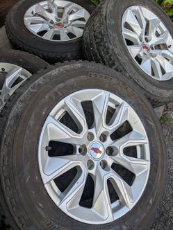 RIMS AND TIRES 20" SILVERADO ESCALADE SUBURBAN TAHOE AVALANCHE