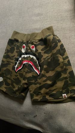 Bape,A bathing ape,camouflage red blue orange yellow and white,XL