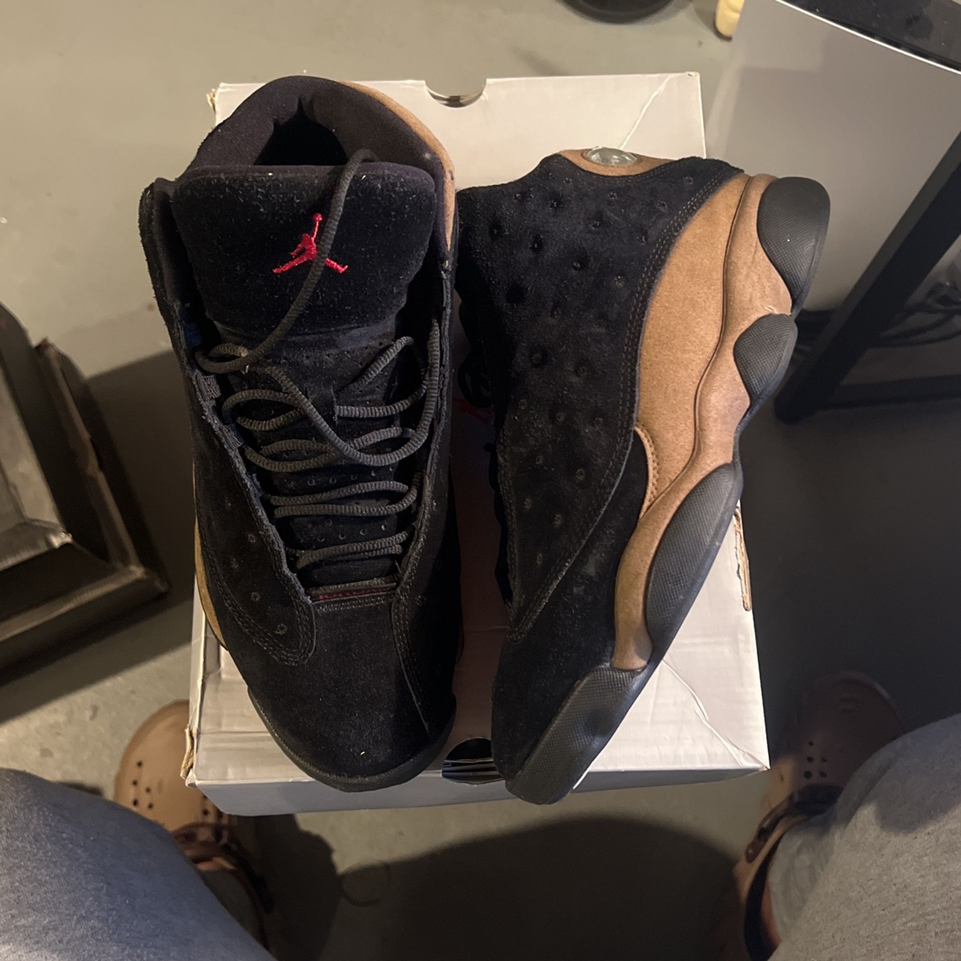 Nike Air Jordan 13 Men’s Olive Size 10.5