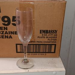 Libbey Champagne Flutes 