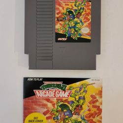 Teenage Mutant Ninja Turtles II The Arcade Game (Nintendo NES)