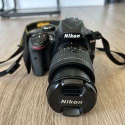 Nikon D3400 DSLR Camera With Travel Case And Battery Chargers 