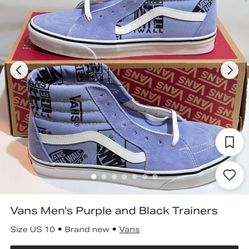 Size 8 in men (logo mix) lavender lustr