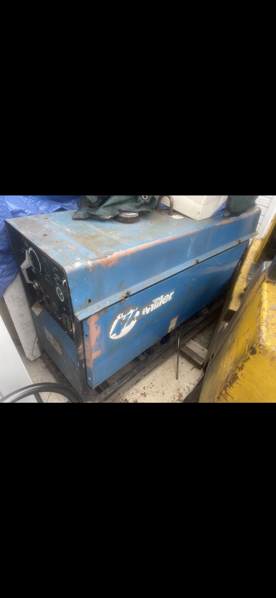 Miller Diesel Powered Welder Generator Working!