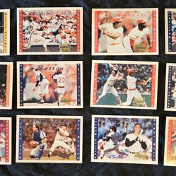 Complete Set Of 2001 Sunoco/ Coca Cola  Dream Team Baseball Cards