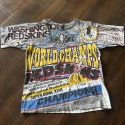 Vintage Washington Redskins 1992 Super Bowl Champion Size xL $150
