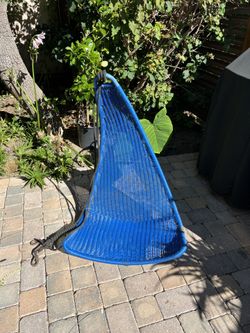 Blue Hanging Chair