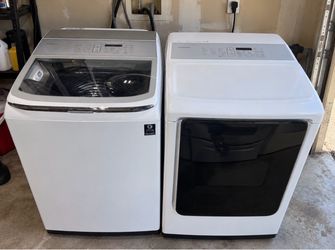 Samsung Top Load Washer and Dryer Set