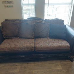 Couches 1 Big And 2 Medium Size, In Good Condition 