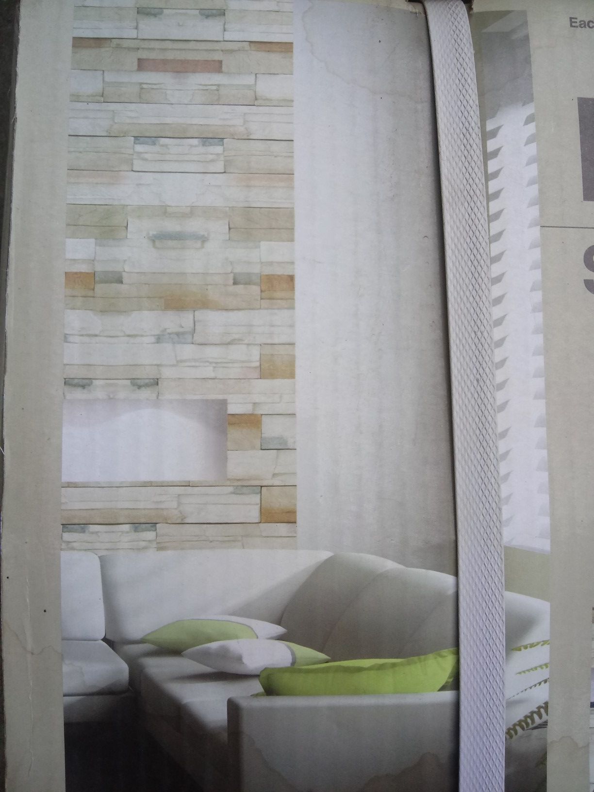 New Artika Neo Wall Stone Veneer (Covers 8.6 sq. ft.) NIB