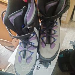 K2 Exotech In-Line Skates and Pads, Size US 8