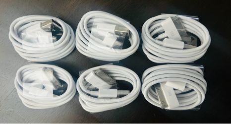 6 New 30-Pin USB Charging Cables