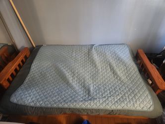 Wooden futon bed